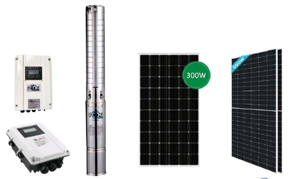 Bomba Solar Sumergible 2 Hp 1.1/4" Ptk - Imagen 2