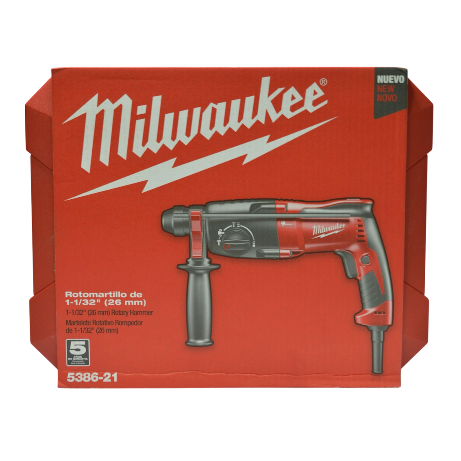 Rotomartillo 6.4 AMP 1” SDS+ 5386-21 Milwaukee - Imagen 2