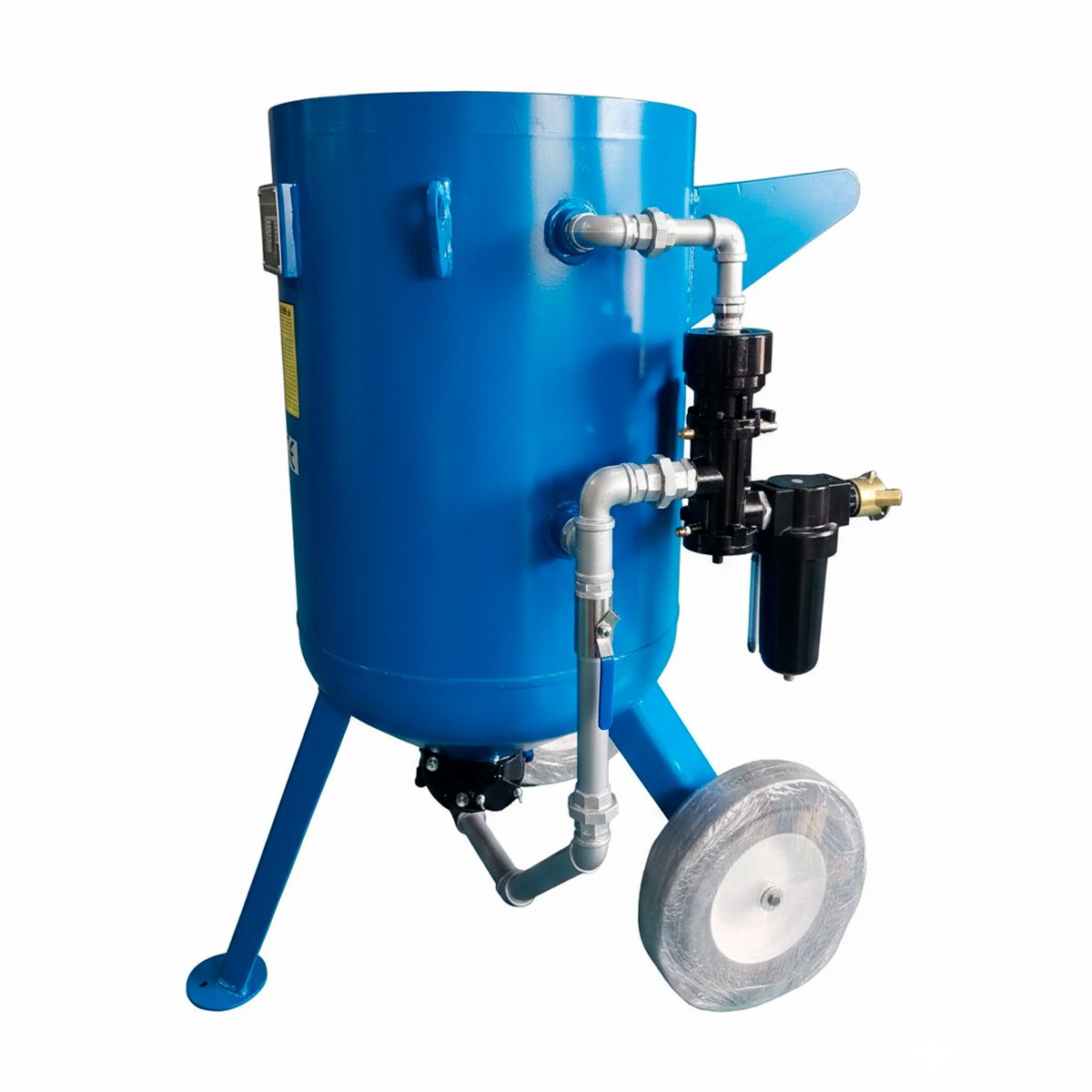 Kit Sandblasting Industrial a Presión 300Lt BPSC800 con Control Remoto