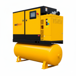 Compresor de tornillo 20 HP con tanque y secador SUD ENERGY