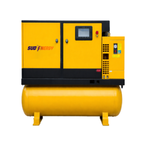 Compresor de tornillo 10 HP con tanque y secador SUD ENERGY
